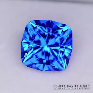 11,08ct LAB Vivid Cobalt Spinell - Czochralski - Hervorragender Schnitt und Politur! - Bild 1 von 2