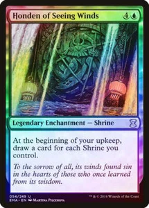 Honden of Seeing Winds FOIL Eternal Masters PLD Blue Uncommon CARD ABUGames - Picture 1 of 1