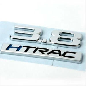 HYUNDAI MOBIS Genuine Parts GENESIS EQ900 Emblem Sticker 3.8 HTRAC 86312D2100 - Picture 1 of 3