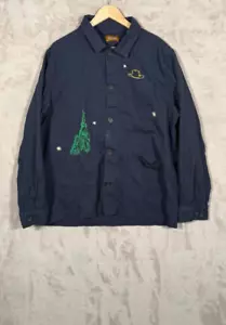 Van Gogh Embroidered Artist Chore Jacket Mens XL National Gallery - Picture 1 of 9