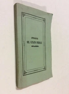 Storia del catasto prediale milanese 1844 Carlo Lupi - Picture 1 of 5
