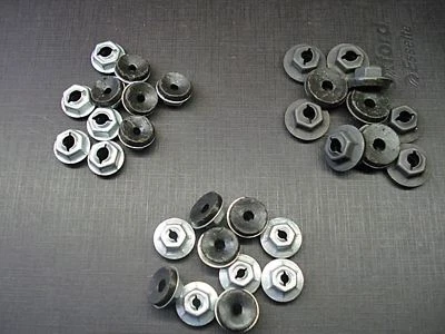 30 pcs thread cutting emblem name plate script nuts sealer assortment fits Dodge - Image 1 of 3