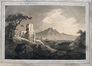 1794 Antique Print; Landscape no. 6 after Gilpin & Alken - Picture 1 of 5