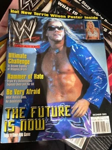 WWF WWE Magazine DECEMBER 2002 EDGE - Picture 1 of 3