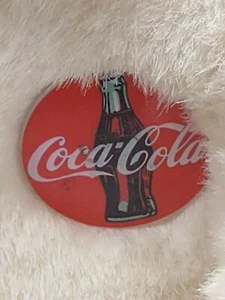 1994 Coca Cola White Polar Bear Plush 12" - Picture 1 of 7