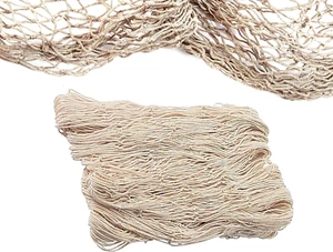 Natural Fish Net Party Decorations for Pirate Party, Hawaiian Party, Nautical Th - Picture 1 of 12