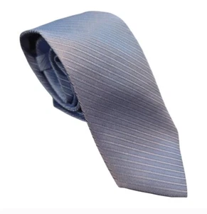 Corbata de seda a rayas azul bebé de 3,4" The Men's Store at Bloomingdale's para hombre - Imagen 1 de 7
