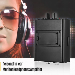 Personal In-Ear Monitor System Amplifier Switchable Stereo/Mono Metal Shell C6F3 - Picture 1 of 9