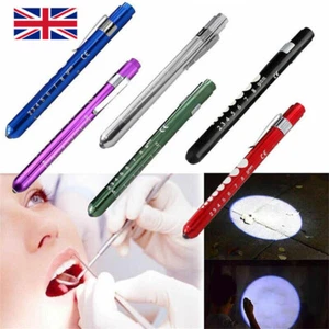 Medical Pen Pocket Surgical Reusable Torch Nurse Doctor Emergency LED Light - Picture 1 of 12