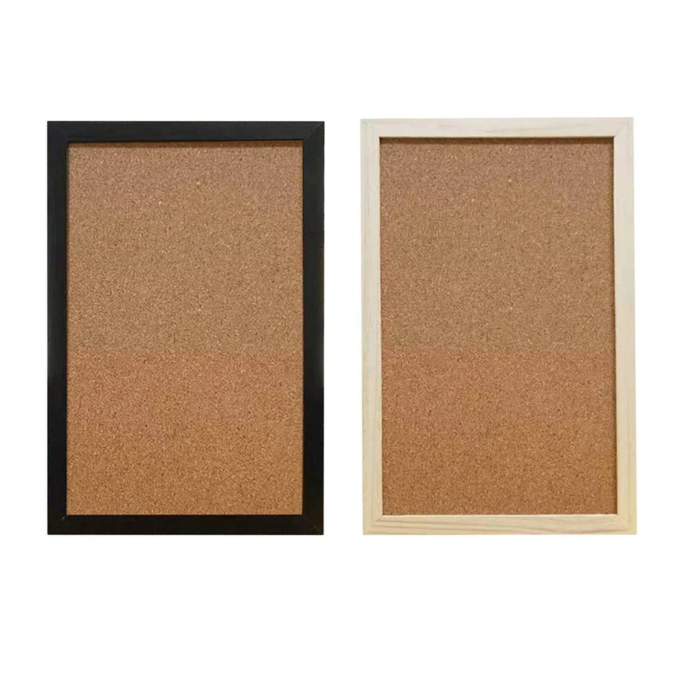 Cork Bulletin Board Hexagon 1 Pack, Small Framed Corkboard Tiles for Wall Thick - Image 1 of 1