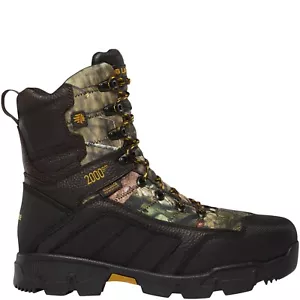LaCrosse 566712 Men's Wide Cold Snap Boots 9" Mossy Oak 2000G WP Hunting Shoes - Picture 1 of 4
