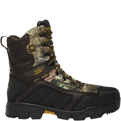LaCrosse 566712 Men's Wide Cold Snap Boots 9" Mossy Oak 2000G WP Hunting Shoes - Image 1 of 4