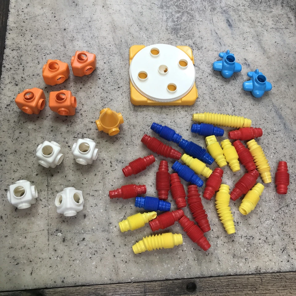 De colección 1985 POPOIDS por Tomy piezas y piezas - plataforma de construcción aviones ¡Envío rápido! Foto 1 de 4