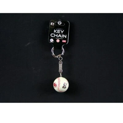 Cincinnati Reds Keychain Keyring Baseball Rico Tag Express MLB Official Merch - Image 1 of 4