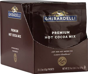 Premium Hot Cocoa Envelopes, Rich Chocolate, 22.7 Ounce (Pack of 15) - Picture 1 of 6