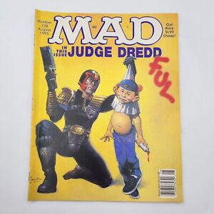 Mad Magazine 338 August 1995 Sylvester Stallone Judge Dredd