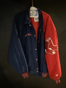 VTG Boston Red Sox MLB Men’s Starter Jacket Diamond Collection XXL Vintage Adult - Picture 1 of 6