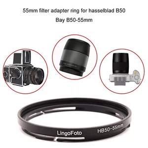 B50/60/70-62/67/72/77/82mm Lens Filter Adapter Ring Step Up Ring for Hasselblad - Picture 1 of 19
