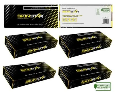 SKINSTAR Universal Wachs YELLOW EDITION SKI und Langlauf wachs ski Wax 1000g - Bild 1 von 4