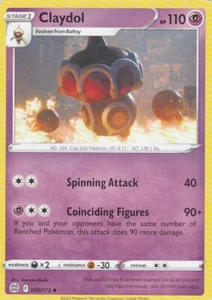 Claydol 59/172 Pokemon Brilliant Stars - Picture 1 of 2