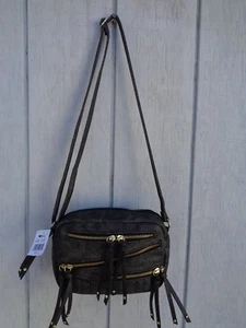NEW Styles For Less SFL Purse Crossbody Shoulder Bag Gray Women's Girls Zipped - Picture 1 of 11