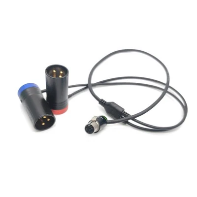 Audio Cable Short XLR 5Pin Female to Dual XLR 3Pin Male for Sound Devices - Image 1 of 4