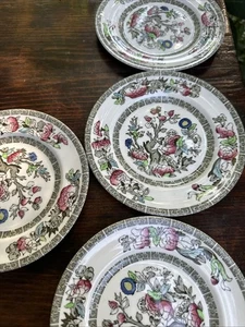 Indian Tree 4 Bread Plates 6.25” Vintage Johnson Brothers England Read - Picture 1 of 6