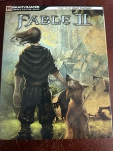 Fable II (2) Limited Edition Strategy Guide Brady Xbox 360 w/ Art Book - Foto 1 di 5