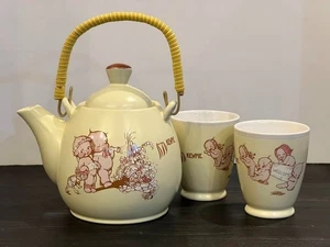 Rose O'Neill Kewpie Japan Teekanne Tasse Teeservice KATO KOGEI 2015 - Bild 1 von 11