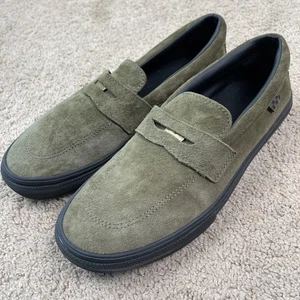 Vans x Beatrice Domond Schuhe Herren 9 Grün Wildleder Slipper Stil 53 Penny Loafer - Bild 1 von 10