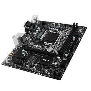 MSI H110M ECO: LGA 1151, M-ATX, DDR4, USB 3.0, SATA3, DVI-D, HDMI Gigabit LAN - Imagen 1 de 4