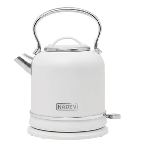 Haden Chelsea 1.7 Liter Electric Water Kettle w/ 360-Degree Base, Ivory & Chrome - Foto 1 di 9