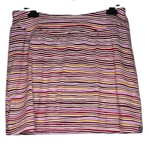 Title Nine Skort Damen Medium gestreift Athletik Tennis Golf Freizeit - Bild 1 von 10