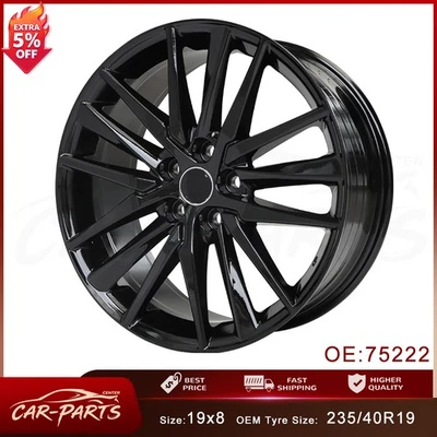 New 19" Gloss Black Alloy Wheel Rim for 2021-2024 Toyota Camry 🔥75222 XSE - Image 1 of 4