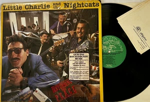 Little Charlie & the Nightcats - Disturbing the Peace 1988 AL4761 LP - Signed EX - Picture 1 of 7