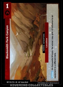 Blacksmith Fork Canyon 155/214 Reverse Holo Common MZ1 Metazoo GQL 2025 - Picture 1 of 2