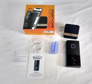 Aquarius Smart Home Video Doorbell - Compatible With IOS/Android - Picture 1 of 8