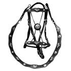 2023 New Pu Leather Horse Halters And Lead Ropes