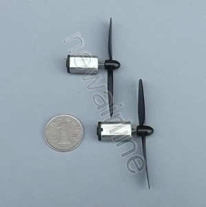 2x DC3,7V 35000rpm N30 Magnetmotor für 4-Achsen Flugzeug Segelflugzeug + Propeller - Bild 1 von 6