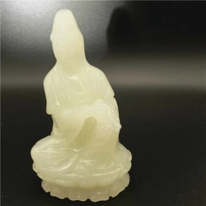 278g Natürliche Afghanische Jade Schnitzerei Wohndeko K41 - Bild 1 von 10