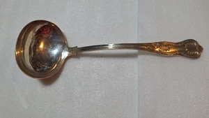 Vintage WA Sheffield England 11" Kings Pattern Large Ladle Spoon Silver Plate - Picture 1 of 12