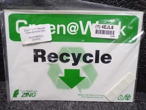 ZING Recycling, Green@Work, Plastic, 7" x 10", Surface, 1039 (K) - Picture 1 of 4
