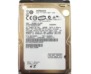 Hitachi HTS545032B9A300 0A74423 DA2831 Thailand 320gb 2.5" Sata HDD DEC-09 - Picture 1 of 3