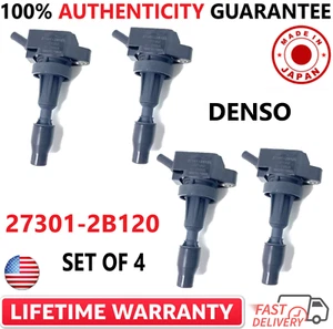 Juego de 4 bobinas de encendido OEM DENSO para Hyundai 2015-2022, Kia 1.6L I4 27301-2B120 - Imagen 1 de 3