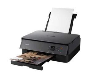 Canon Pixma TS5350i NEW Wireless Colour Inkjet Black Printer 3-in-1 with NEW INK - Afbeelding 1 van 24