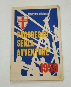 Tessera politica Democrazia Cristiana DC Libertas Anno 1959  - Imagen 1 de 3