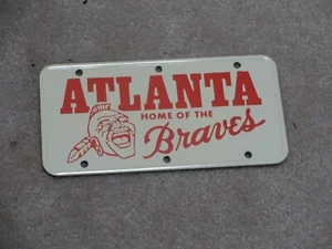 Atlanta Home of the Braves Small License Plate Design - Picture 1 of 1