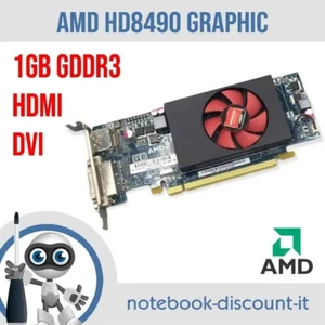 HP ATI Radeon HD8490 1 GB DDR3 scheda grafica video 716521-001 717219-001 - Photo 1/1