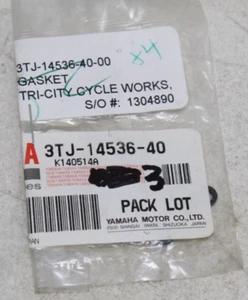 *New* Yamaha - Carburetor Gasket, 3 Pieces - 3TJ-14536-40 - Bild 1 von 2
