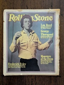 Vintage Rolling Stone Magazine March 22, 1979. Lou Reed cover, George Thorogood. - Picture 1 of 5